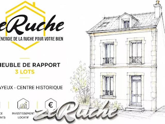 Vente Immeuble 4 pièces 75 m2 Bayeux