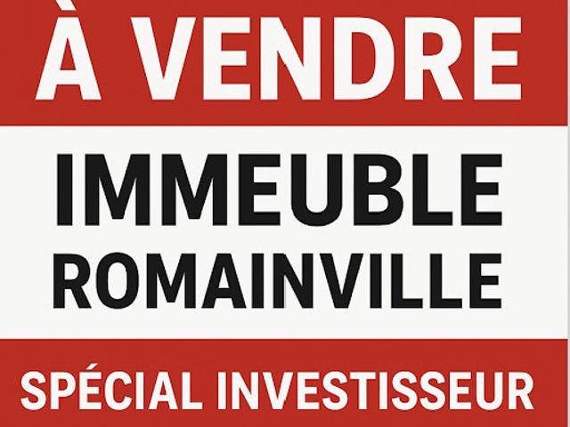 Vente Immeuble 5 pièces 104 m2 Romainville