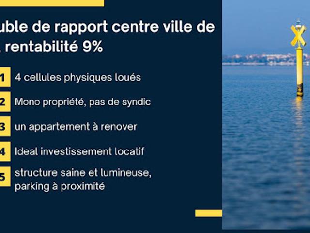 Vente Immeuble 7 pièces 210 m2 Berre l'Etang