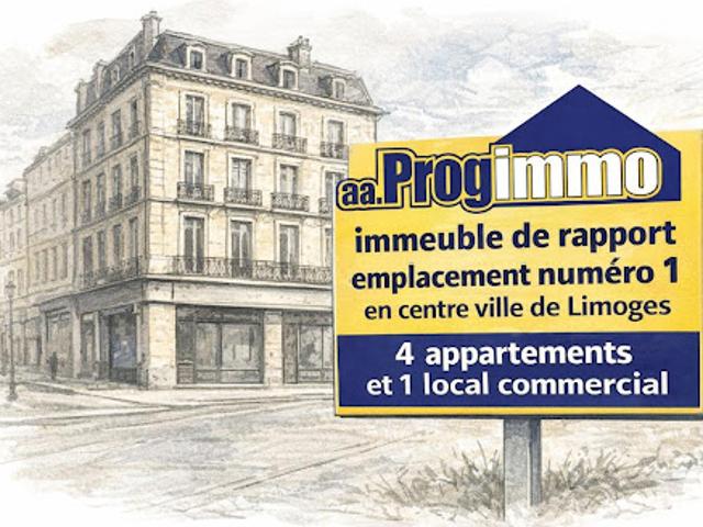 Vente Immeuble 8 pièces 110 m2 Limoges