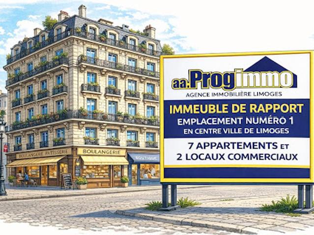 Vente Immeuble 9 pièces 350 m2 Limoges