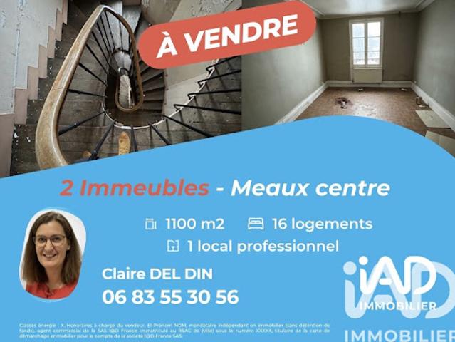 Vente Immeuble 0 pièces 950 m2 Meaux