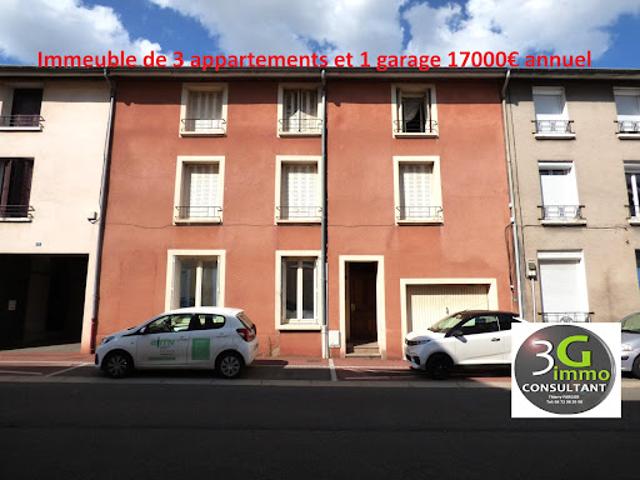 Vente Immeuble 10 pièces 200 m2 Chazelles sur Lyon