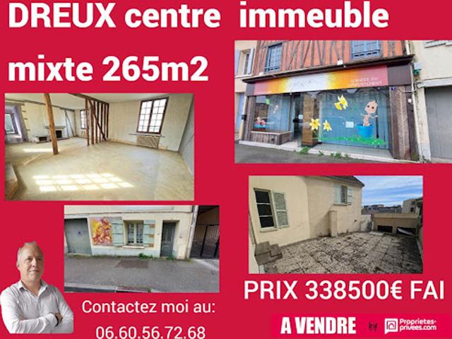 Vente Immeuble 12 pièces 265 m2 Dreux