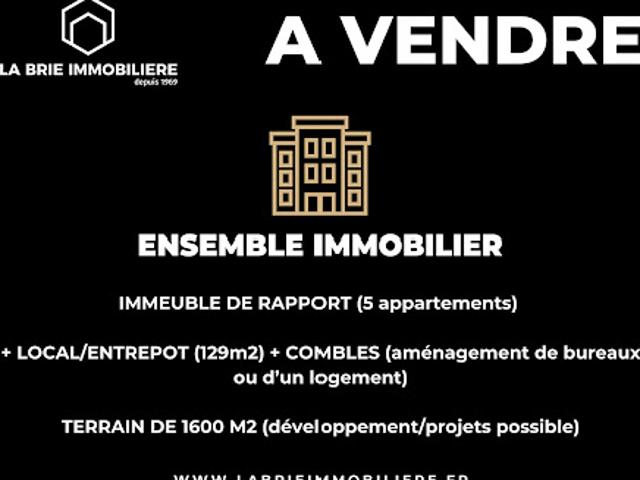Vente Immeuble 14 pièces 224 m2 Villecresnes