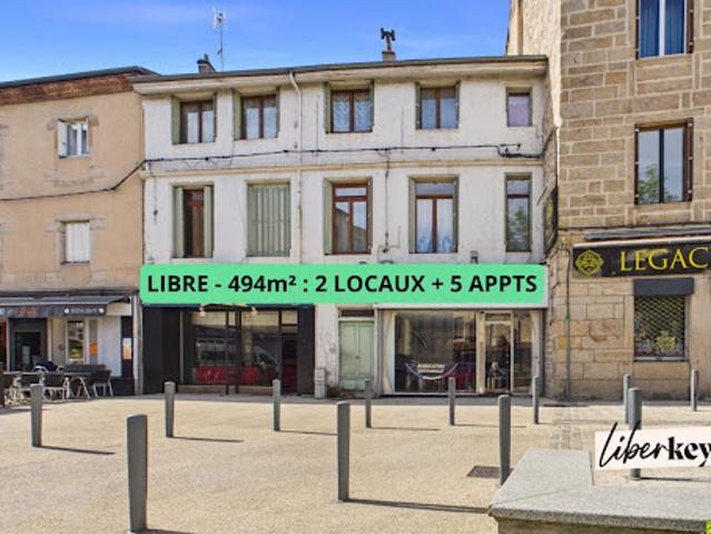 Vente Immeuble 16 pièces 494 m2 Saint Chamond