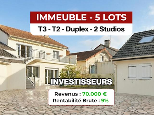 Vente Immeuble 195 m2 Maisons Alfort