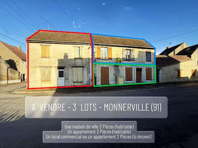 Vente Immeuble 200 m2 Angerville