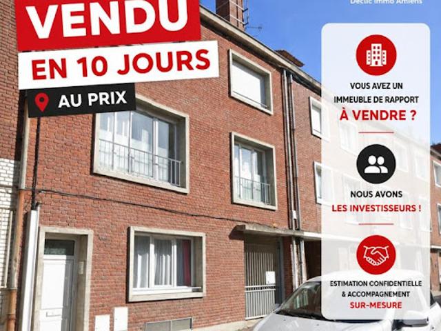 Vente Immeuble 2 pièces 190 m2 Amiens