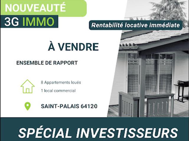 Vente Immeuble 320 m2 Saint Palais