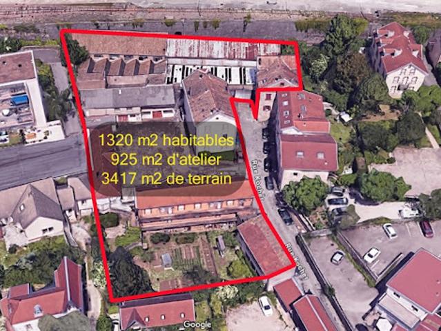 Vente Immeuble 35 pièces 1323 m2 Besançon