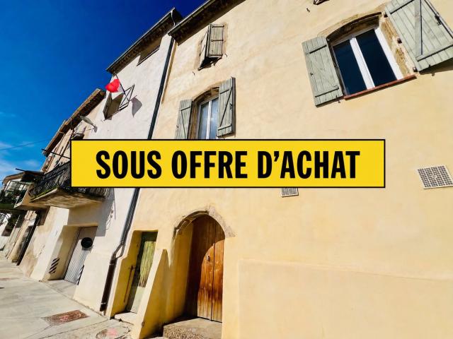 Vente immeuble de rapport avec garage, cellier et terrasse 164m² Servian