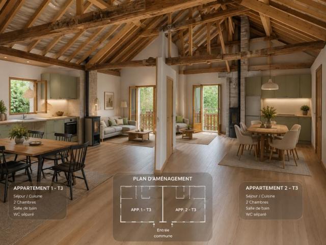 VENTE INTERACTIVE MAISON 200 m2 A RENOVER IDEAL PROJET L