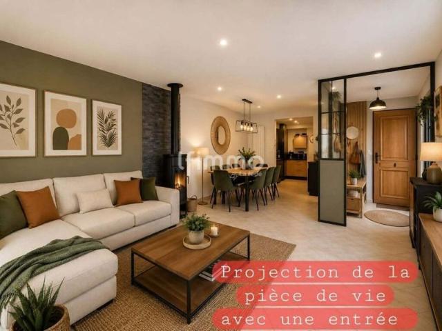 Maison avec de beaux volumes