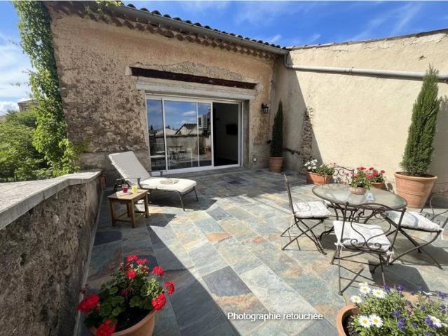 Vente Lauris – Loft de charme avec grande terrasse au coeur du