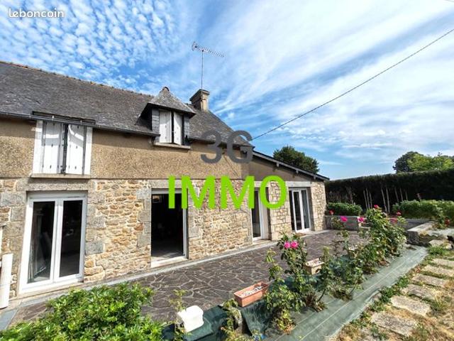 Vente | Longère | 5p | 3ch | 131 m² | Merdrignac | Expo Sud | Terrasse · Jardin
