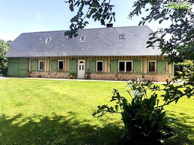 Vente | Longère | 5p | 4ch | 120 m² | Pont l'Évêque | Expo Ouest/Sud/Est | Terrasse · Jardin