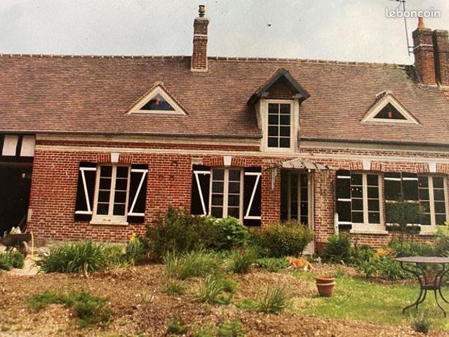 Vente | Longère | 7p | 4ch | 142 m² | Vexin sur Epte | Jardin