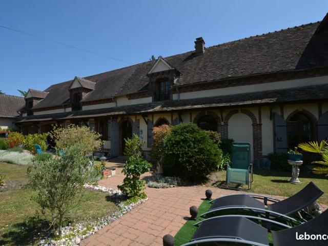 Vente | Longère | 8p | 6ch | 202.75 m² | Croth | Expo Sud | Terrasse · Jardin