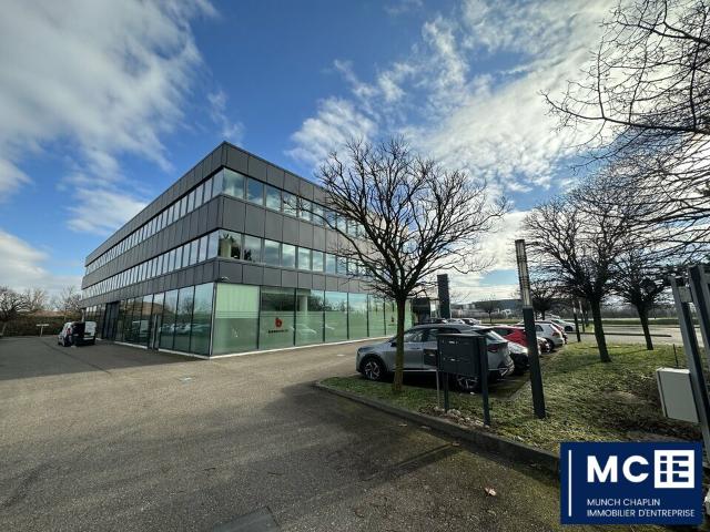Vente location bureaux Entzheim Aéroparc proche A35 et bus