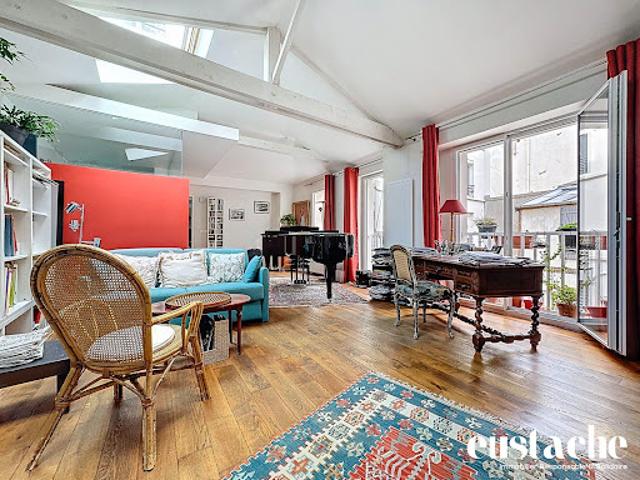 Vente Loft 3 pièces 74 m2 Paris 20ème