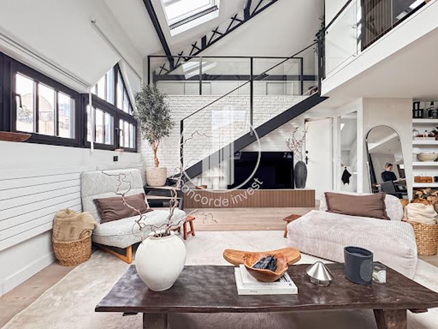 Vente Loft 3 pièces 74.4 m2 Courbevoie