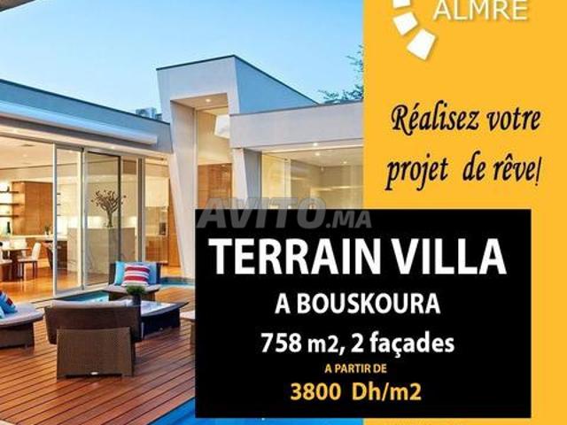 Vente lot terrain pour villa