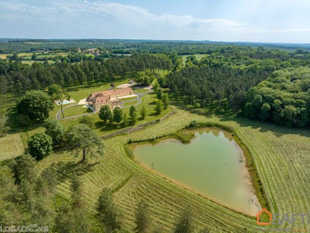 Vente Manoir 11 pièces 454 m2 Pressignac Vicq