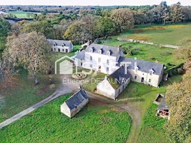 Vente Manoir 13 pièces 420 m2 Saint Jean la Poterie