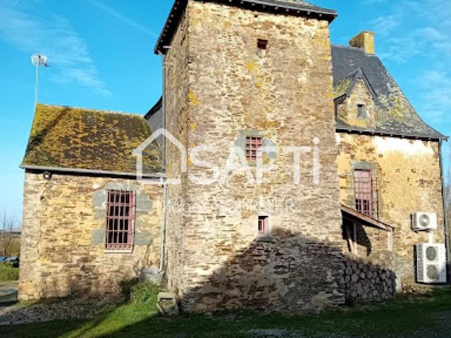 Vente Manoir 5 pièces 110 m2 Saint Aignan sur Roë