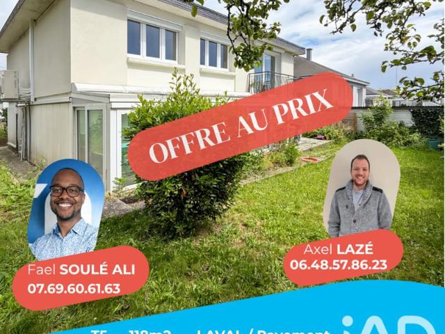 Vente Maison/villa 5 pièces