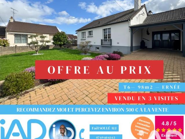 Vente Maison/villa 6 pièces