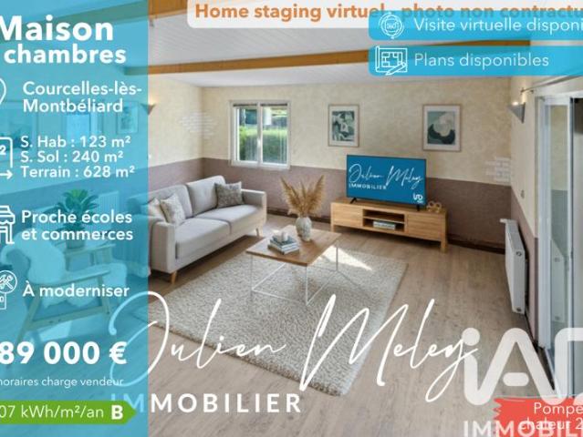 Vente Maison/villa 6 pièces