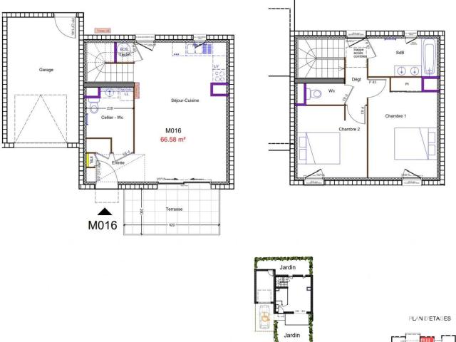 Vente Maison/villa 3 pièces
