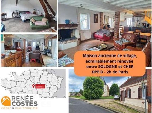 Vente Maison 3 pièces 110 m2 Clémont