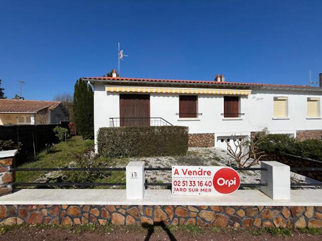 Vente Maison 3 pièces 113 m2 Saint Vincent sur Jard