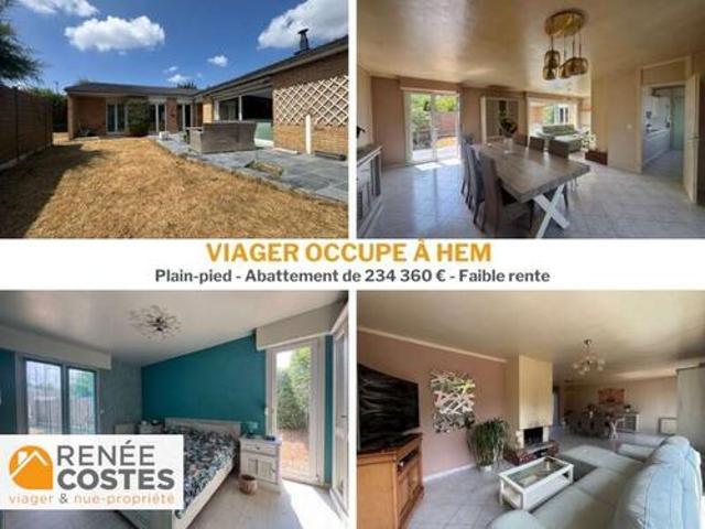 Vente Maison 3 pièces 126 m2 Lille