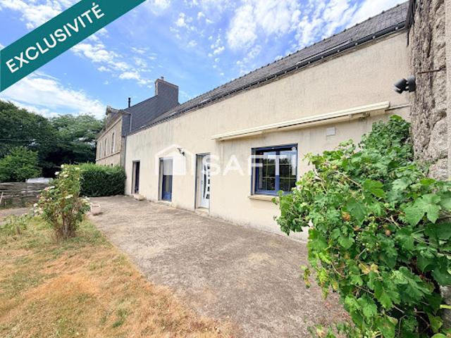Vente Maison 3 pièces 123 m2 Pluméliau Bieuzy