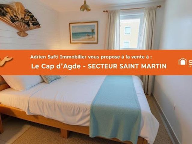 Vente Maison 3 pièces 37 m2 Le cap d'agde
