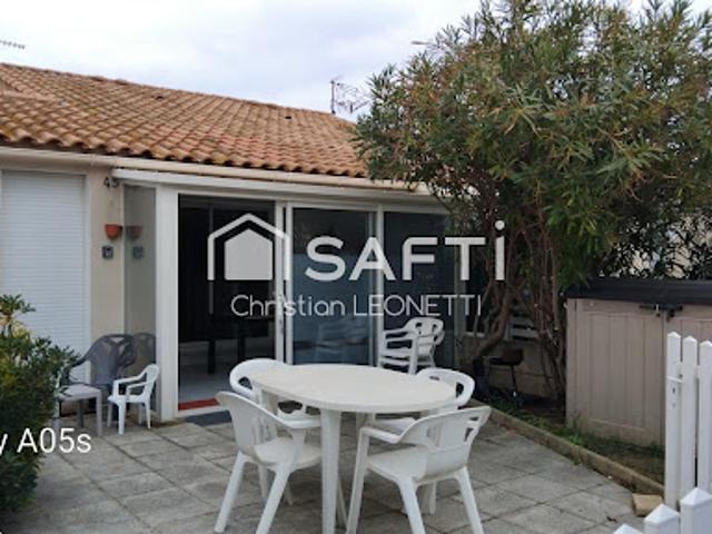 Vente Maison 3 pièces 44 m2 Gruissan
