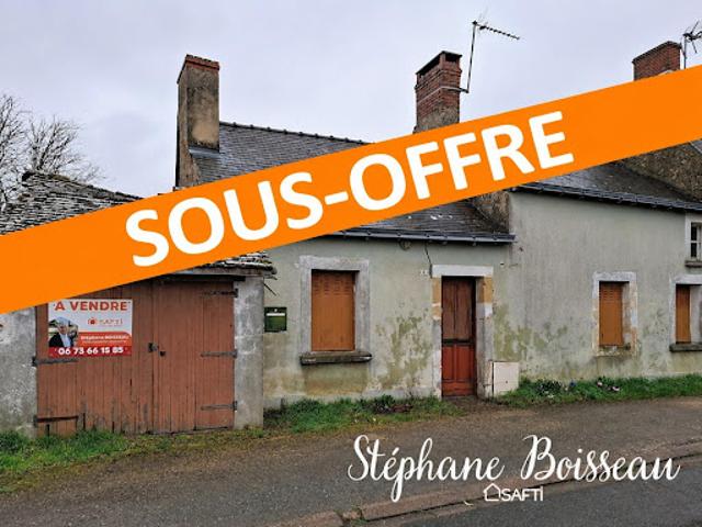 Vente Maison 3 pièces 55 m2 Bazouges sur le Loir