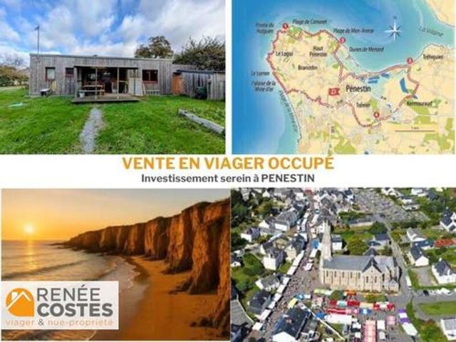 Vente Maison 3 pièces 59 m2 Penestin
