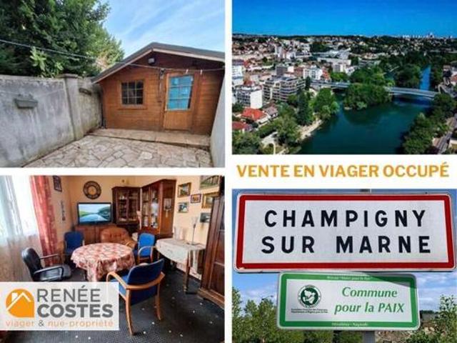 Vente Maison 3 pièces 60 m2 Champigny sur Marne