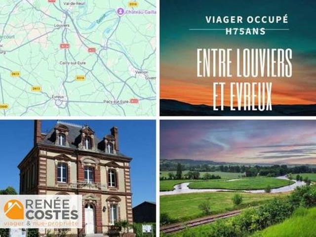 Vente Maison 3 pièces 60 m2 Fontaine Heudebourg
