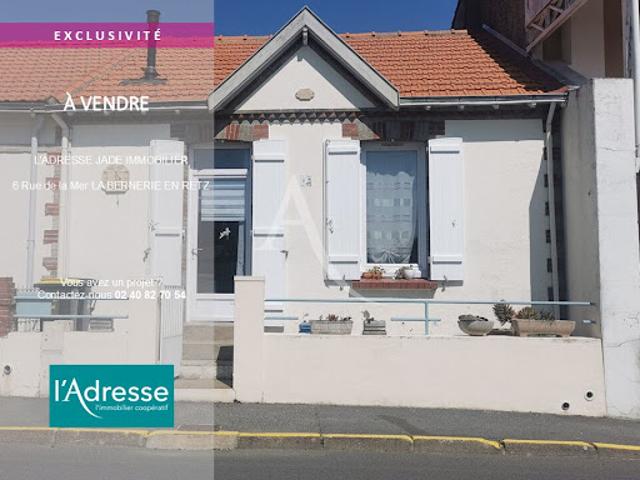 Vente Maison 3 pièces 61.65 m2 La Bernerie en Retz