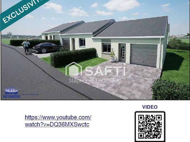 Vente Maison 3 pièces 66 m2 Moineville