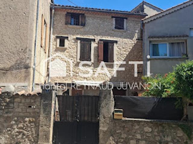 Vente Maison 3 pièces 67 m2 La Bastide des Jourdans