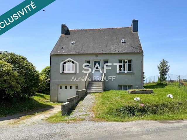 Vente Maison 3 pièces 69 m2 Plonévez du Faou