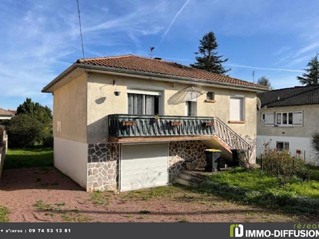 Vente Maison 3 pièces 71 m2 Ruffec