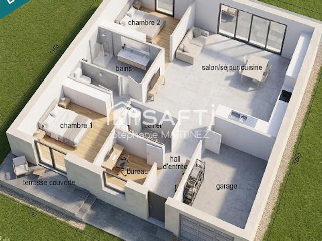 Vente Maison 3 pièces 73 m2 Elne